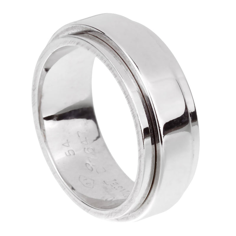 Piaget Possession White Gold Spinning Ring Sz 6 3/4 0001907