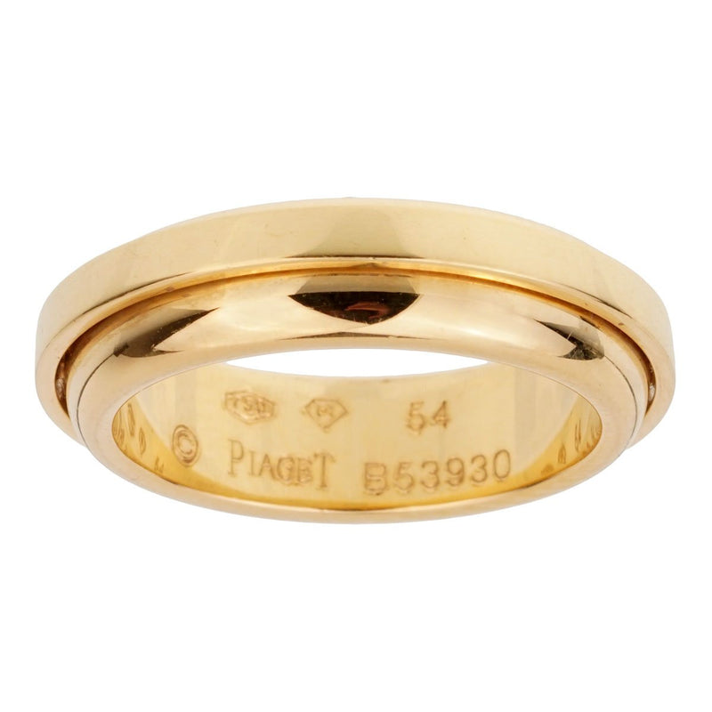 Piaget Possession Yellow Gold Band Ring Size 6 1/2 0001927