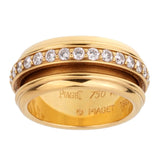 Piaget Possession Yellow Gold Diamond Ring Sz 6.25 0001906