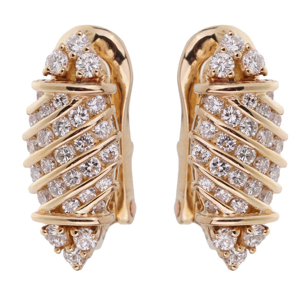 Buy Yellow Gold Earrings for Men by Candere By Kalyan Jewellers Online |  Ajio.com