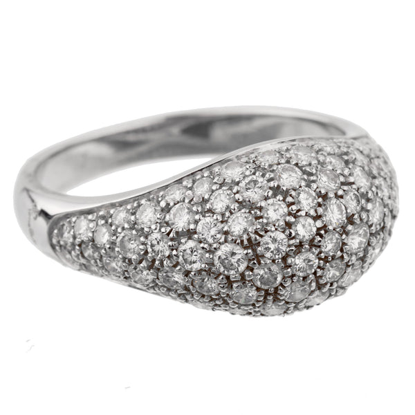 Pomellato Bombe Pave Diamond Cocktail Ring 0003052