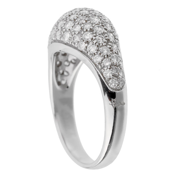 Pomellato Bombe Pave Diamond Cocktail Ring 0003052