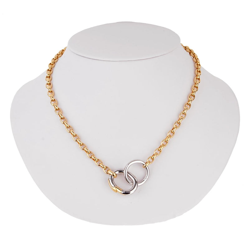 Pomellato Chain Link Yellow Gold Necklace 0000922
