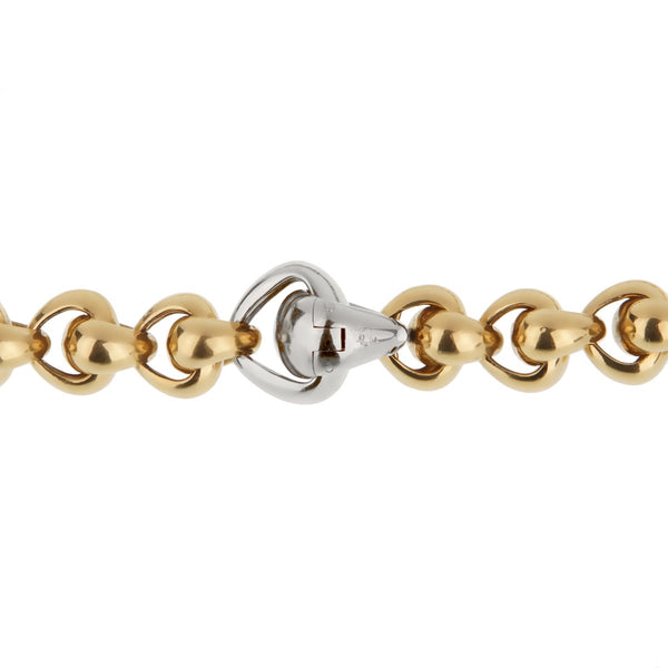 Pomellato Chain Link Yellow Gold Necklace 0002209