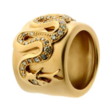 Pomellato Eva Snake Diamond Rose Gold Ring PML2495