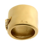 Pomellato Eva Snake Diamond Rose Gold Ring PML2495