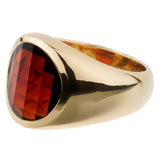 Pomellato Garnet Yellow Gold Cocktail Ring 0003048
