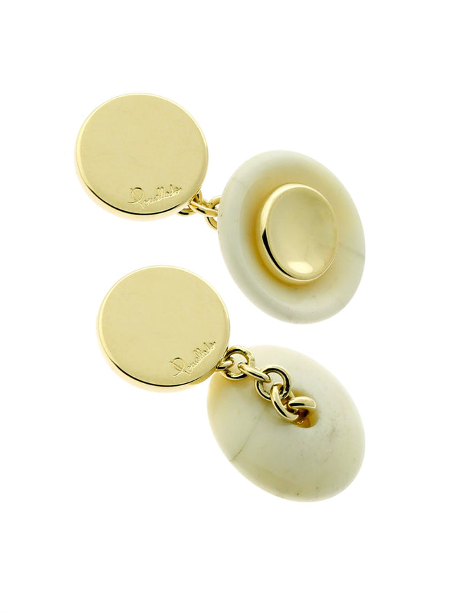 Pomellato Marble Gold Cufflinks 0000318