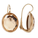 Pomellato Quartz Satin Finish Rose Gold Drop Earrings 0003036