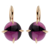 Pomellato Rose Gold 16.60ct Amethyst Drop Earrings 0002825