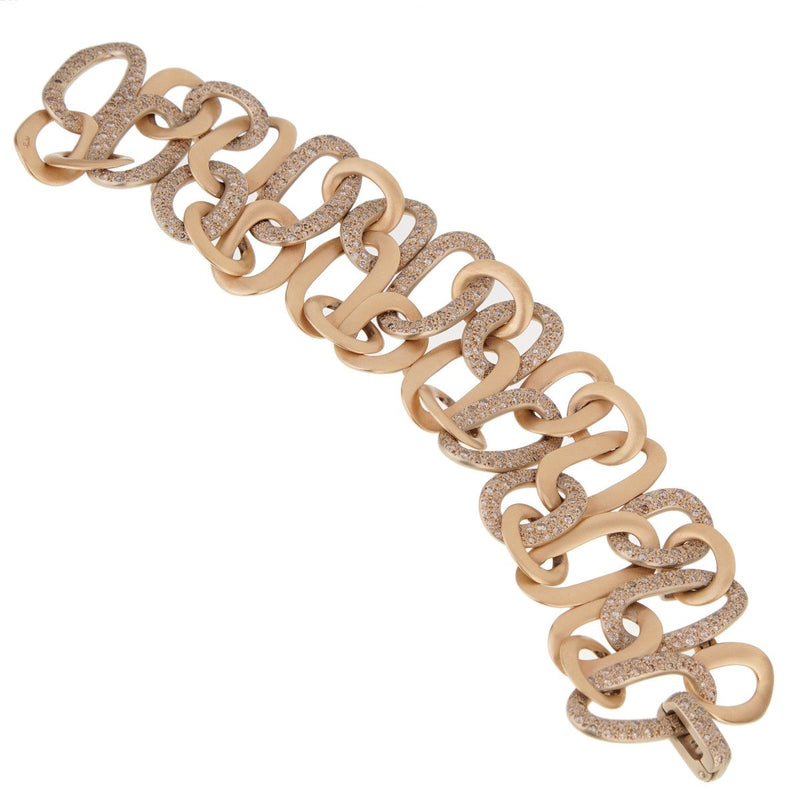 Pomellato Rose Gold Fancy Diamond Bracelet 0001749