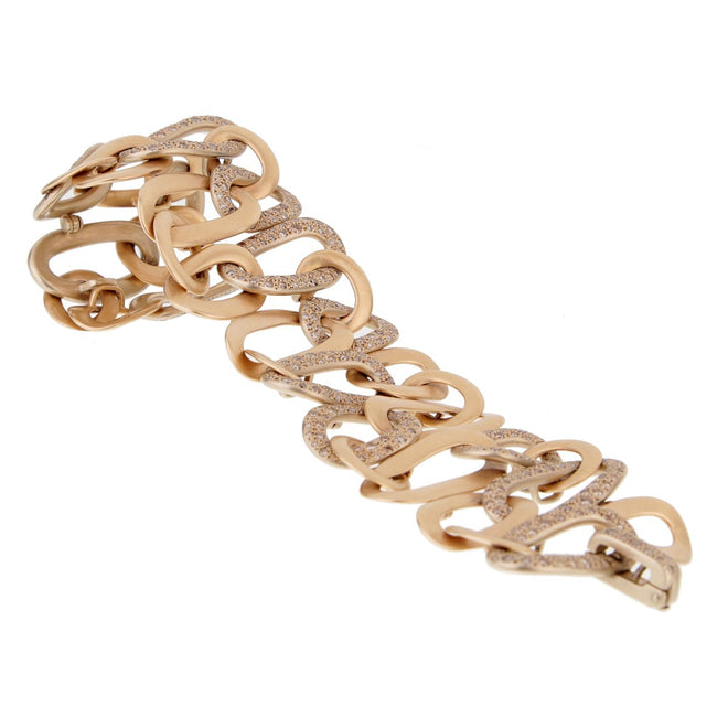 Pomellato Rose Gold Fancy Diamond Bracelet 0001749