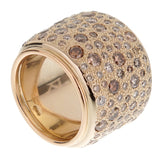 Pomellato Sabbia Diamond Band Gold Ring 0001788
