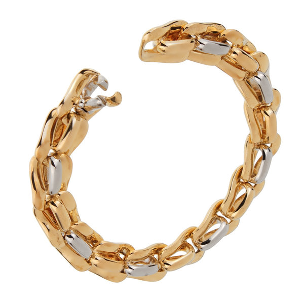 Pomellato Solid Gold 18k Ladies Chain Link Bracelet 0001771