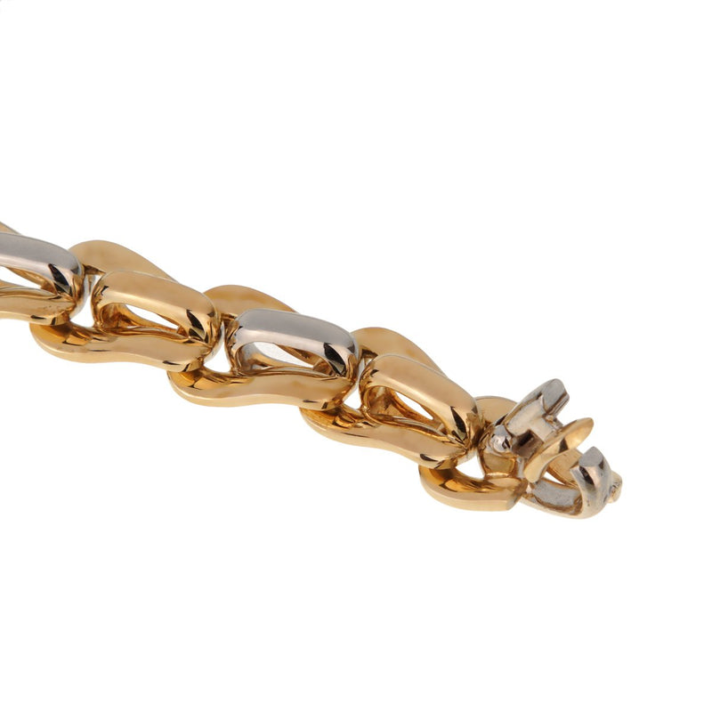 Pomellato Solid Gold 18k Ladies Chain Link Bracelet 0001771