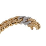 Pomellato Two Tone Cuban Link Bracelet 0001082