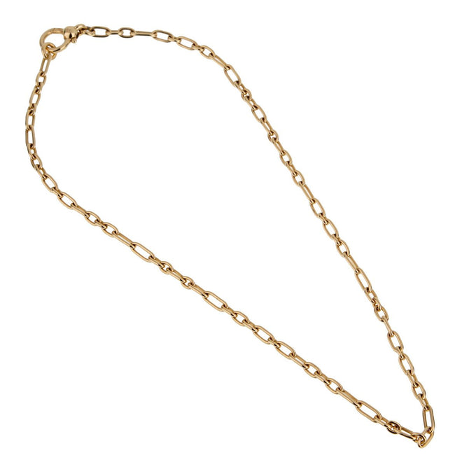 Pomellato Vintage Yellow Gold Chain Link Necklace 0002117