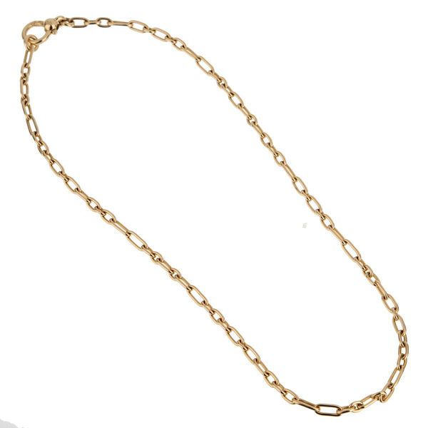 Pomellato Vintage Yellow Gold Chain Link Necklace 0002117