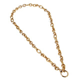 Pomellato White & Yellow Gold Heavy Chain Necklace 0001872