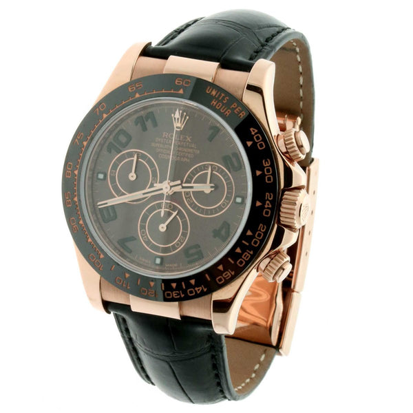 Louis Vuitton Tambour Blossom 35 Rose Gold Diamond Watch – Opulent Jewelers