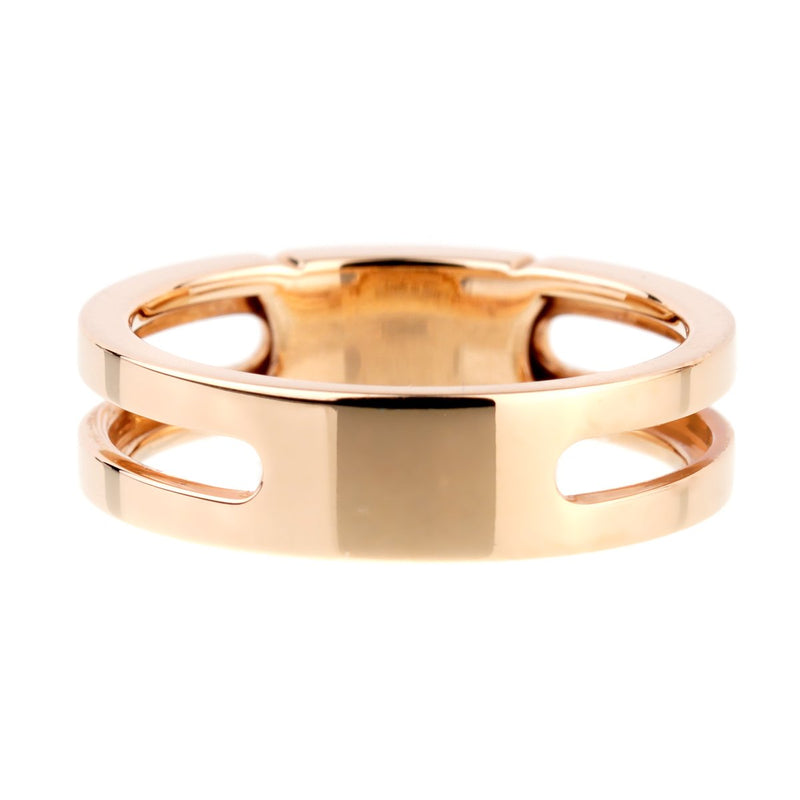 Salvini Rose Gold Diamond Band Ring 0000954