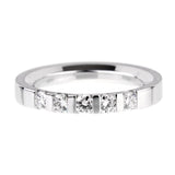 Salvini White Gold Diamond Band Ring 0000951