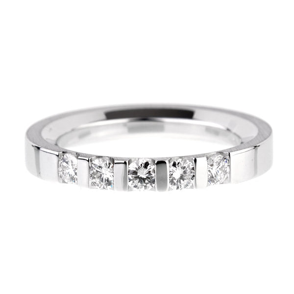 Salvini White Gold Diamond Band Ring 0000951