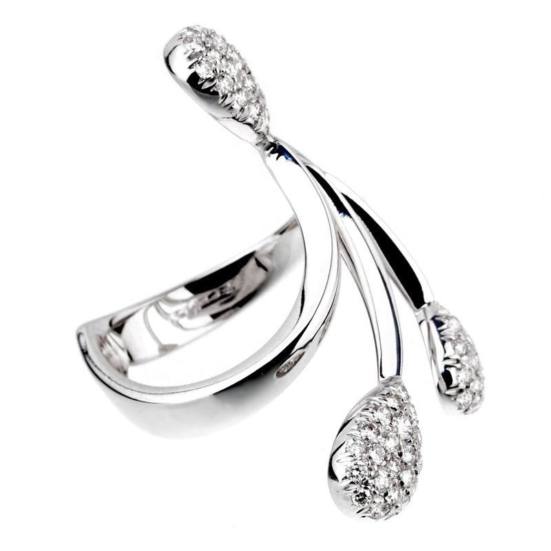 Scavia White Gold Diamond Cocktail Ring 0000969
