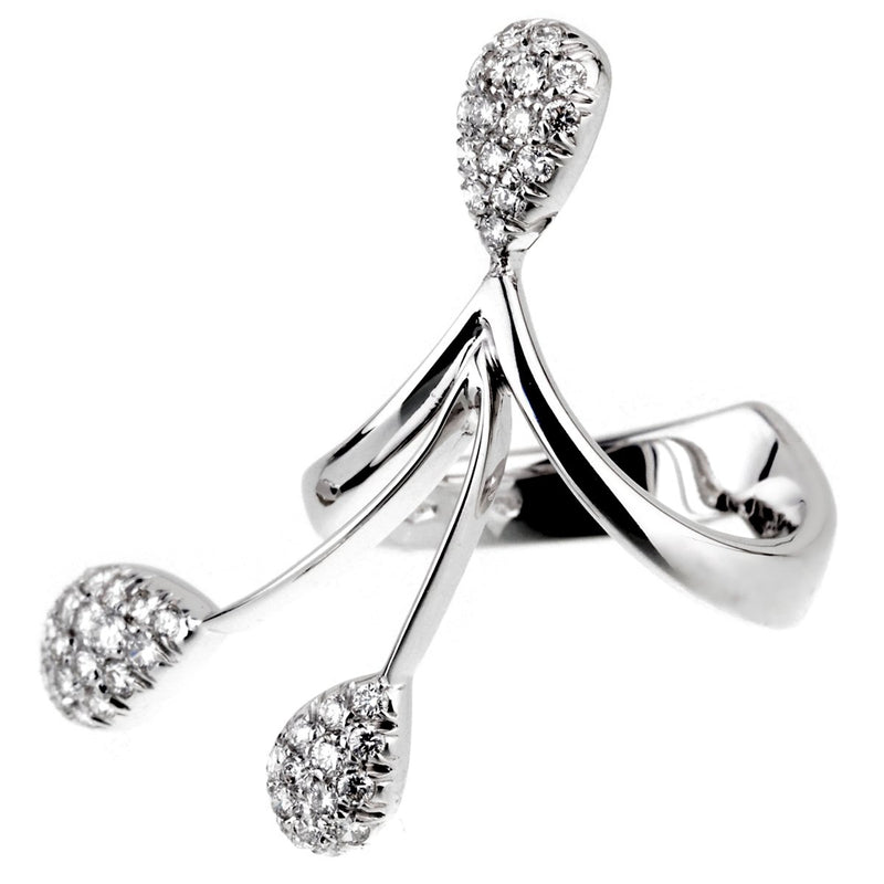 Scavia White Gold Diamond Cocktail Ring 0000969