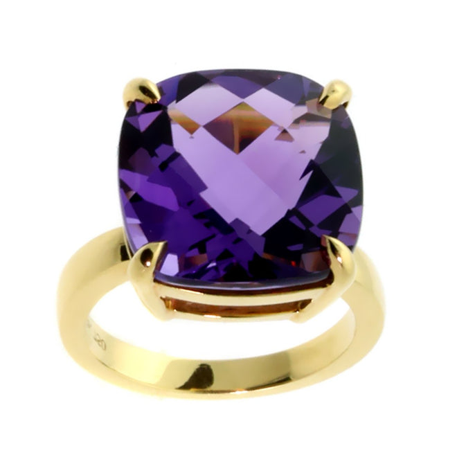 Tiffany & Co Amethyst Gold Ring 00TFF3240