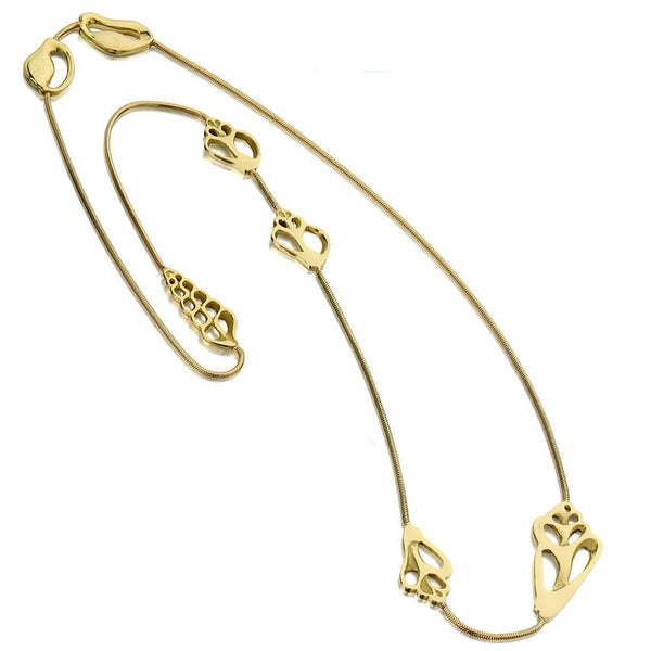 Tiffany & Co Angela Cummings Yellow Gold Seashell Necklace 0002789