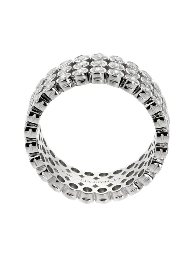 Tiffany & Co Diamond Jazz Ring TFF10003