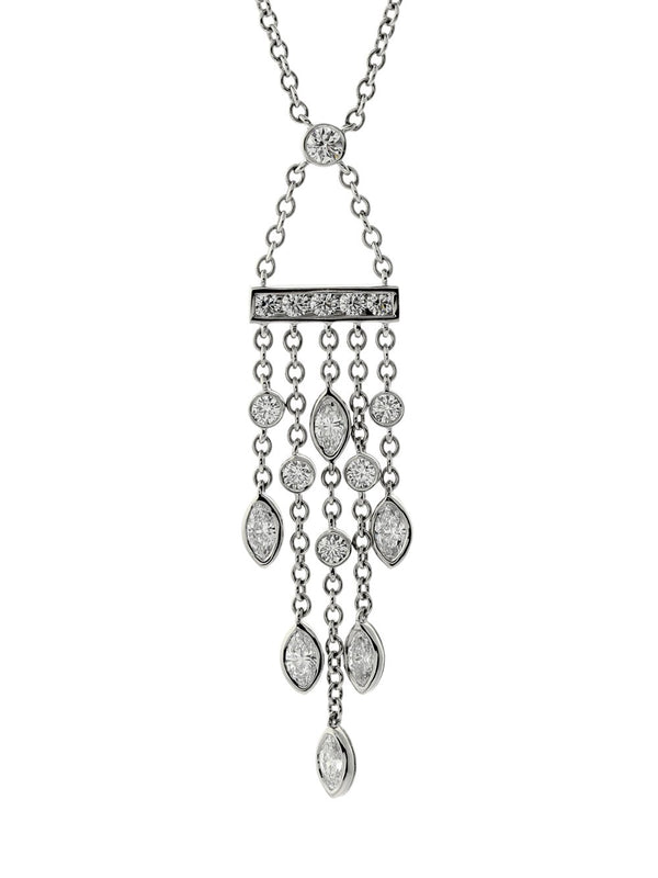 Tiffany & Co. Diamond Platinum Necklace 0000377