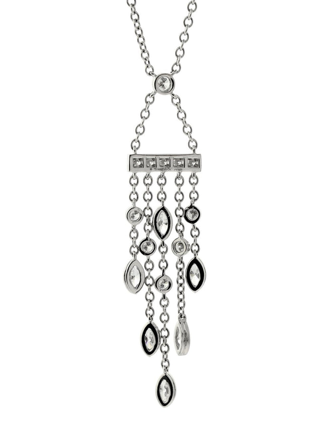 Tiffany & Co. Diamond Platinum Necklace – Opulent Jewelers