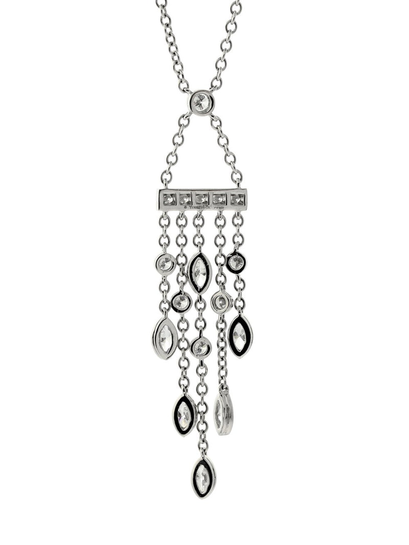 Tiffany & Co. Diamond Platinum Necklace 0000377