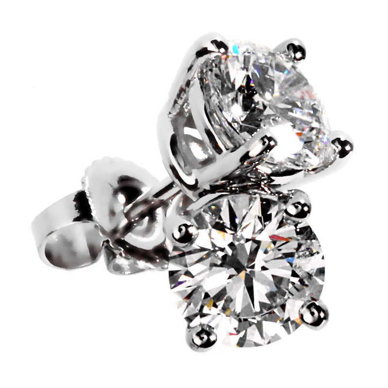 Tiffany and co diamond stud earrings on sale
