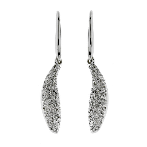 Tiffany & Co Diamond White Gold Earrings 00TFF3092-1