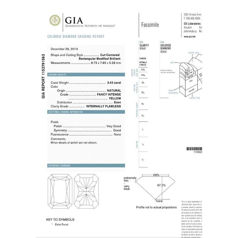 Colored Diamond Grading Gia Cert Verification Colored Diamond