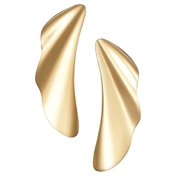 Tiffany & Co Freeform Yellow Gold Drop Earrings 0003202