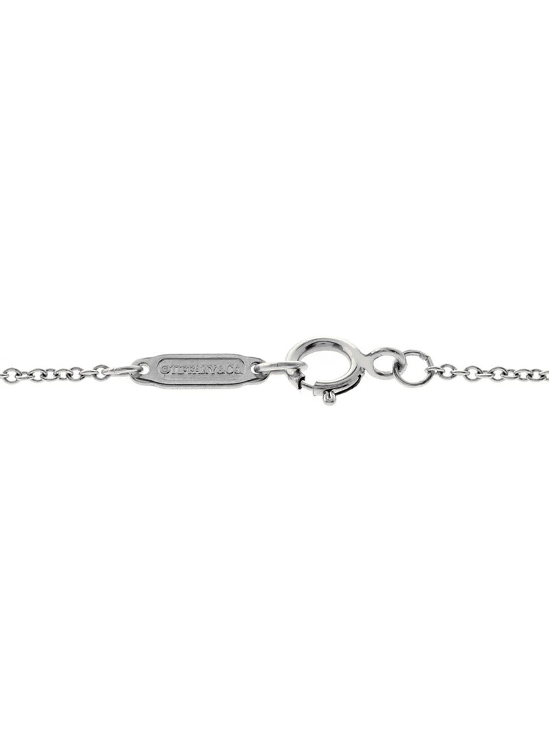 Tiffany & Co Turquoise Diamond Platinum Necklace 00TFF10010