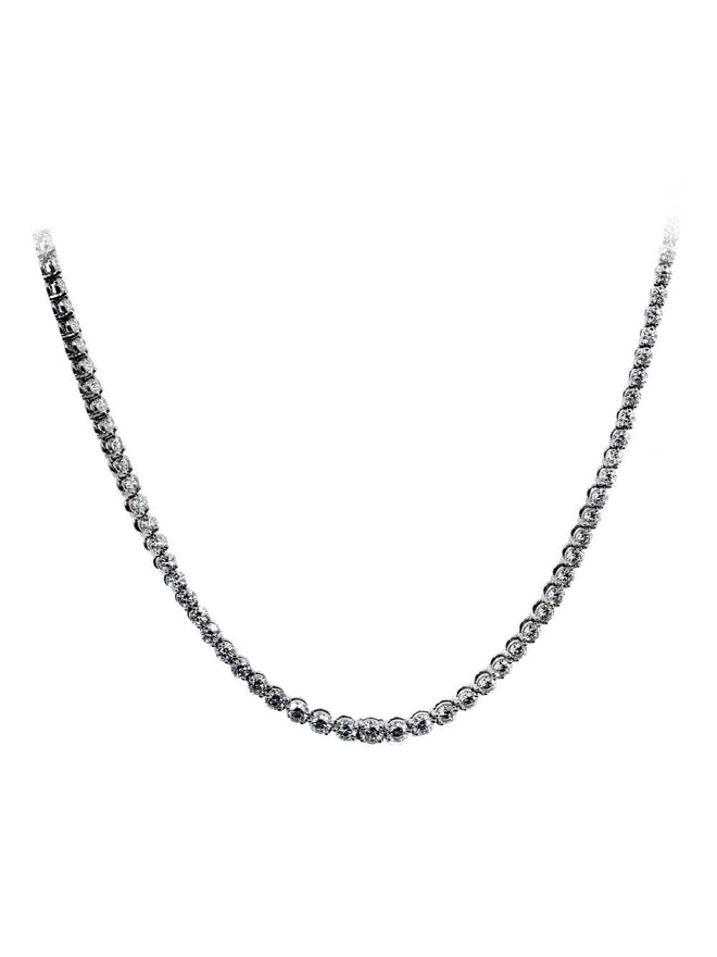 Tiffany & Co Victoria Diamond Platinum Necklace 00TFF5338