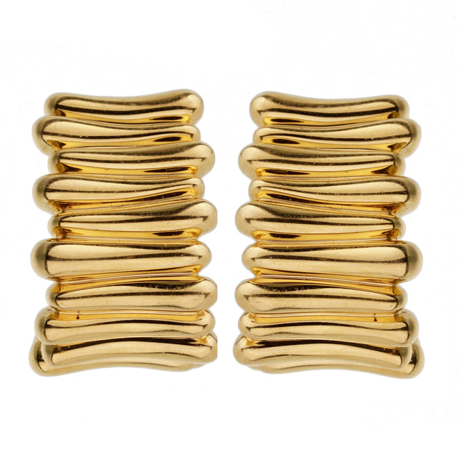 Tiffany & Co Vintage Yellow Gold Drop Earrings 0002805