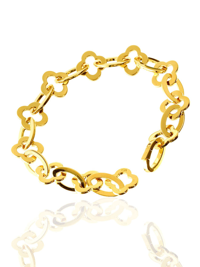 Van Cleef and Arpels Alhambra 18k Yellow Gold Bracelet 3485349589ajsa