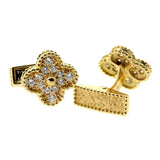 Van Cleef & Arpels Alhambra Diamond Cufflinks 0000208