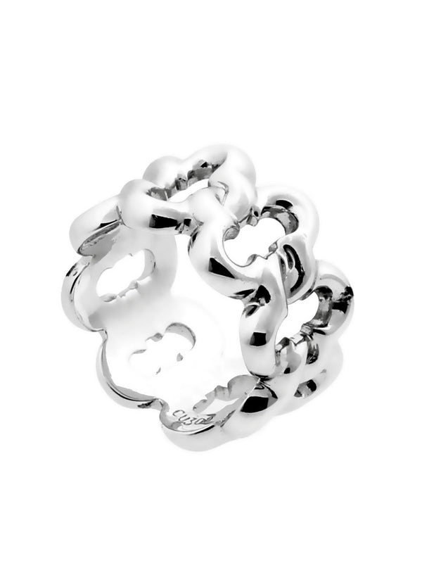 Van Cleef & Arpels Alhambra White Gold Ring VNC5000