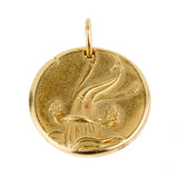 Van Cleef & Arpels Aquarius Zodiac Gold Pendant 0000893