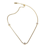 Van Cleef Arpels Diamond Choker Gold Necklace 0000850