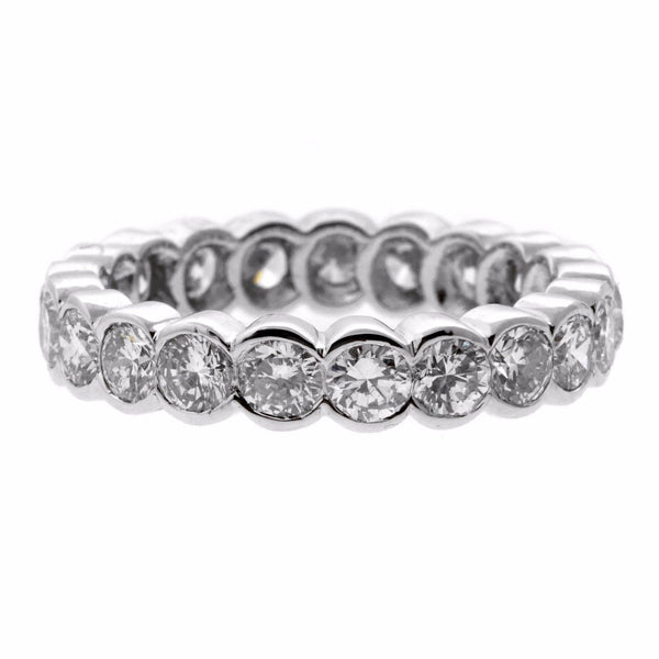 Van Cleef & Arpels Diamond Eternity White Gold Band 0000217