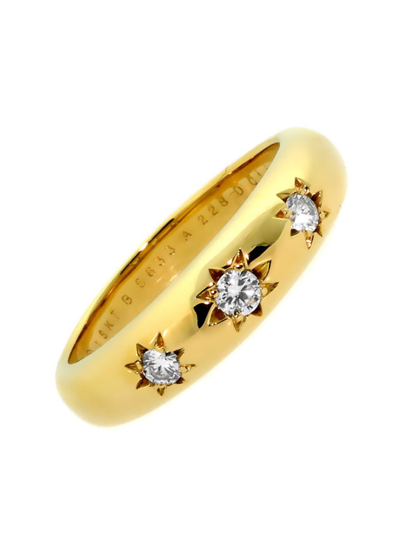 Van Cleef & Arpels Diamond Gold Ring 00VNC4037