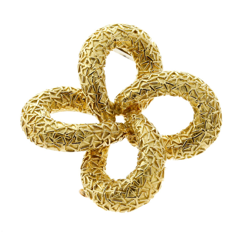 Van Cleef & Arpels Gold Brooch Pendant 0000574